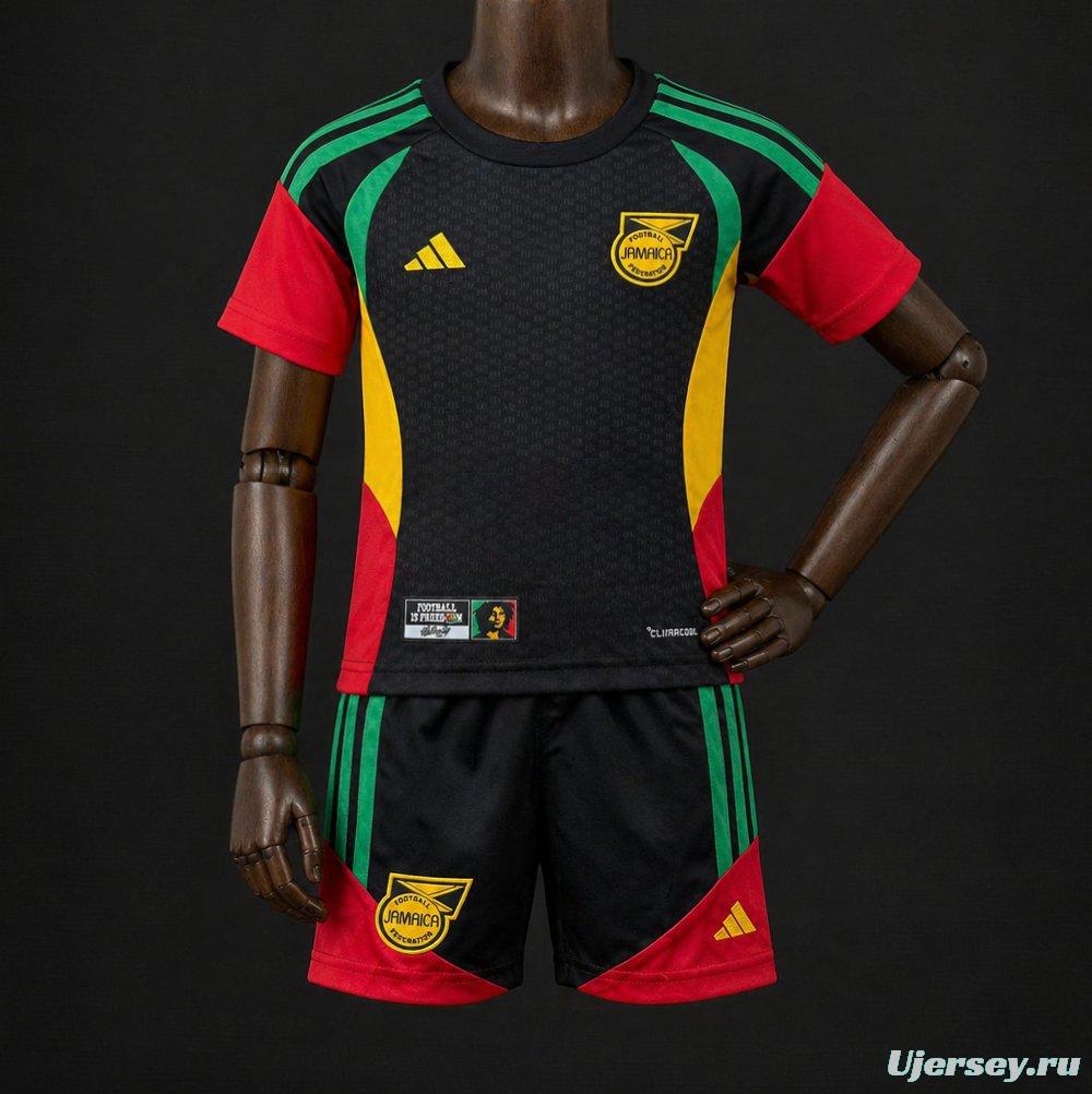 2026 Kids Jamaica 26 x Bob Marley Away Pre Match Jersey