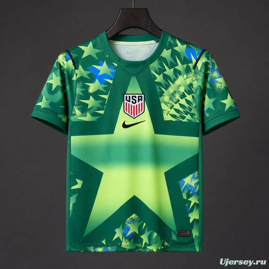 2026 USA Green Goalkeeper Jersey