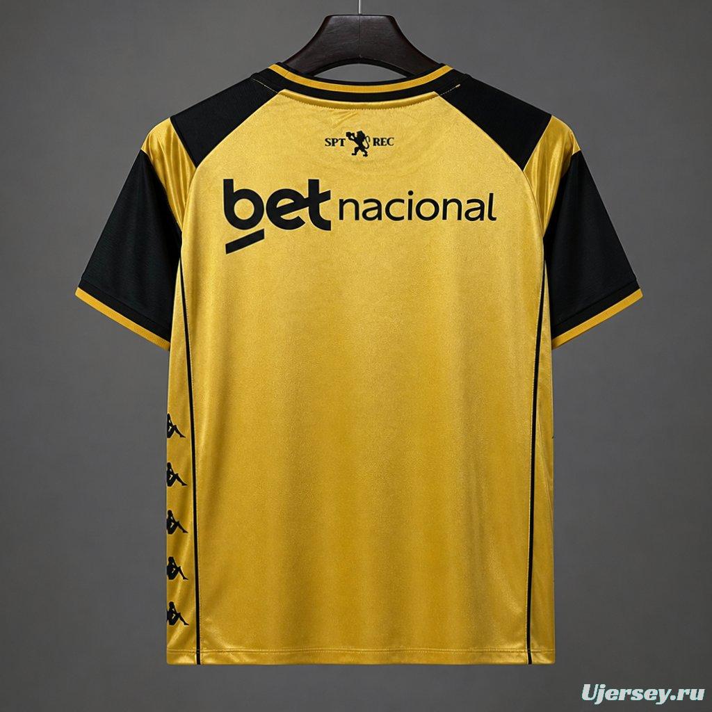 26/27 Sport Recife Away Metallic Gold Jersey