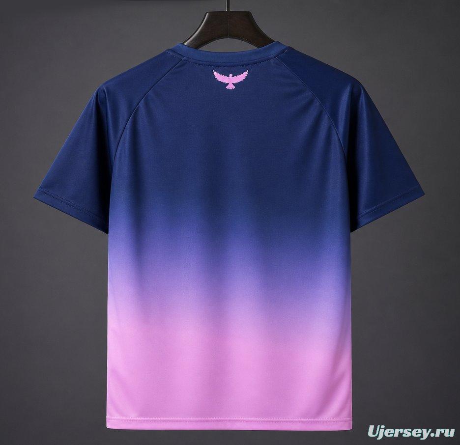 2026 Tunisia "Navy-to-Pink Gradient" Special Edition Jersey