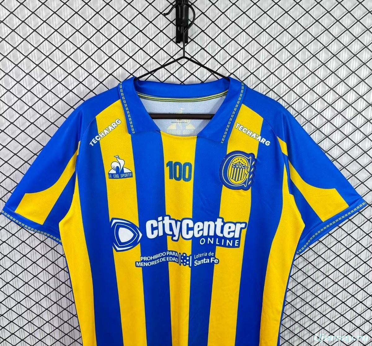 26/27 Rosario Central Home Gigante de Arroyito 100th Anniversary Edition Jersey