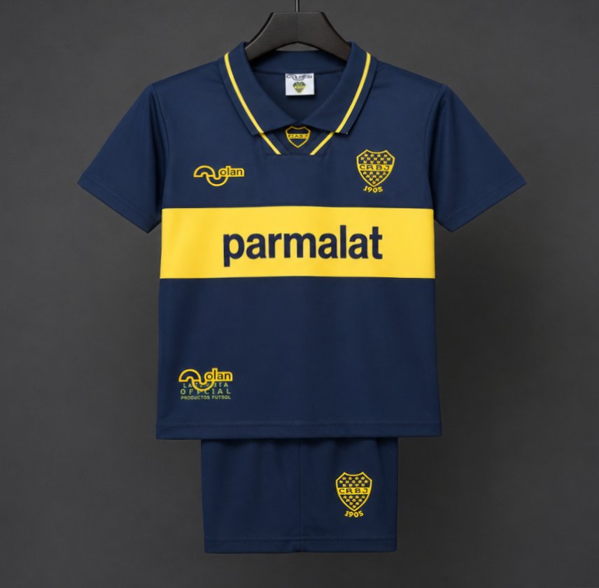 Retro Kids 93/95 Boca Juniors Home Jersey