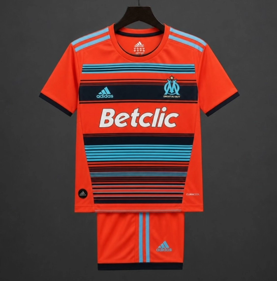Retro Kids 11/12 Olympique Marseille Away Jersey