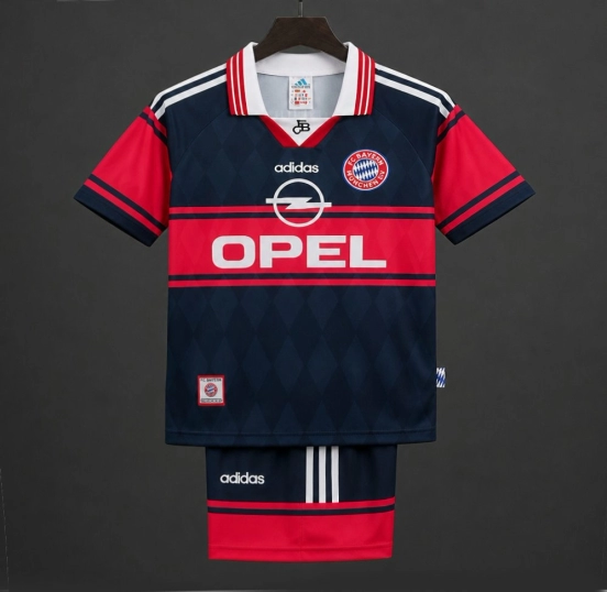 Retro Kids 97/99 Bayern Munich Home Jersey