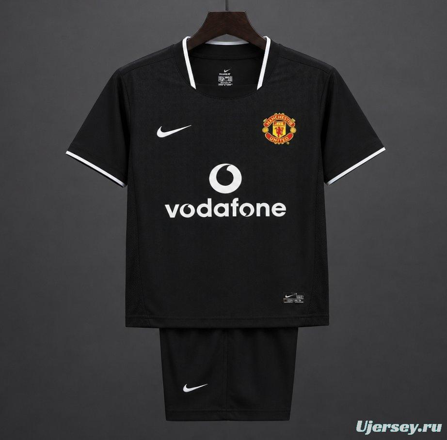 Retro Kids 03/04  Manchester United Away Jersey