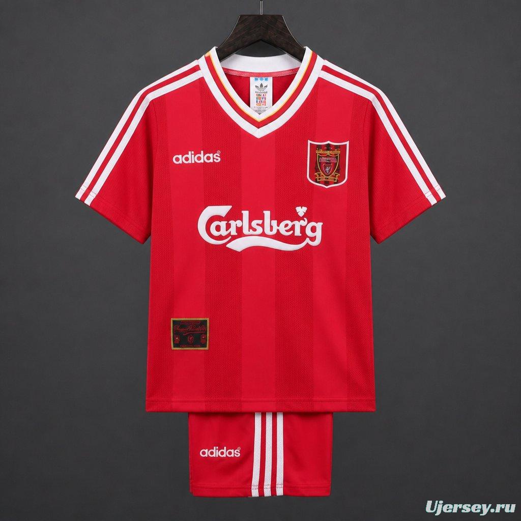 Retro Kids 95/96 Liverpool Home Jersey