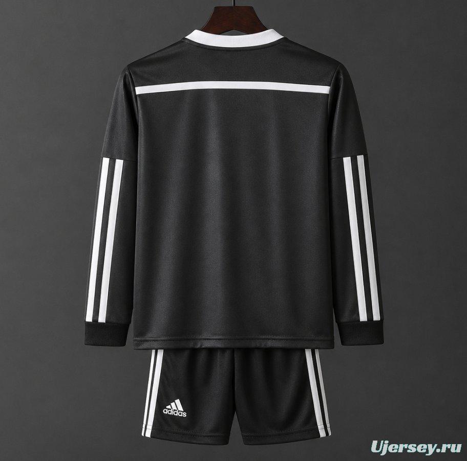 Retro Kids 14/15 Real Madrid Third Long Sleeve Jersey