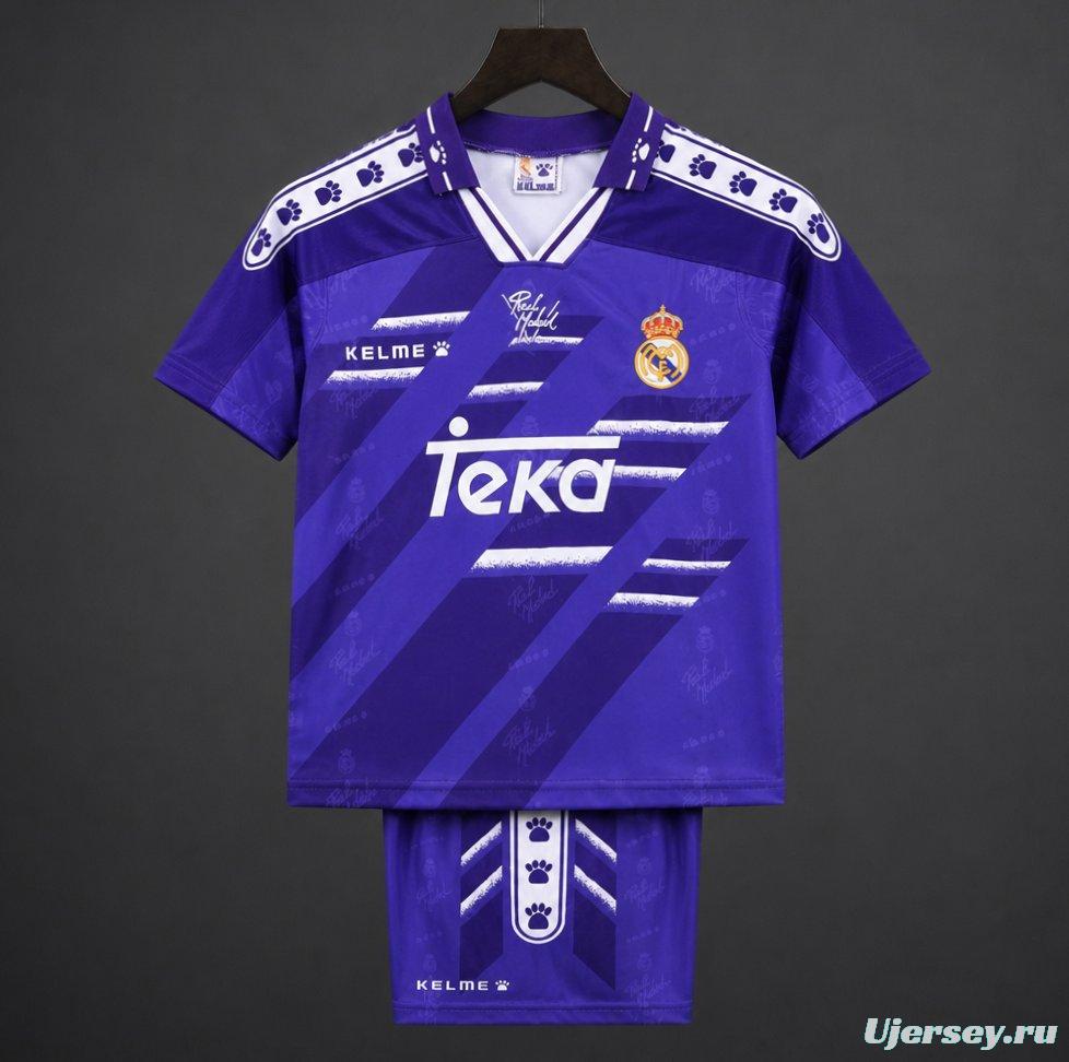 Retro Kids 94/96 Real Madrid Away Jersey