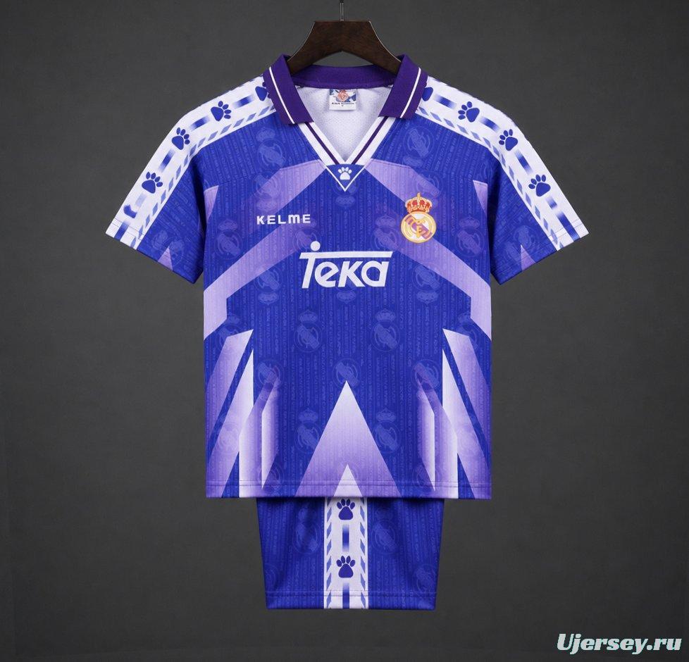 Retro Kids 96/97 Real Madrid Away Jersey