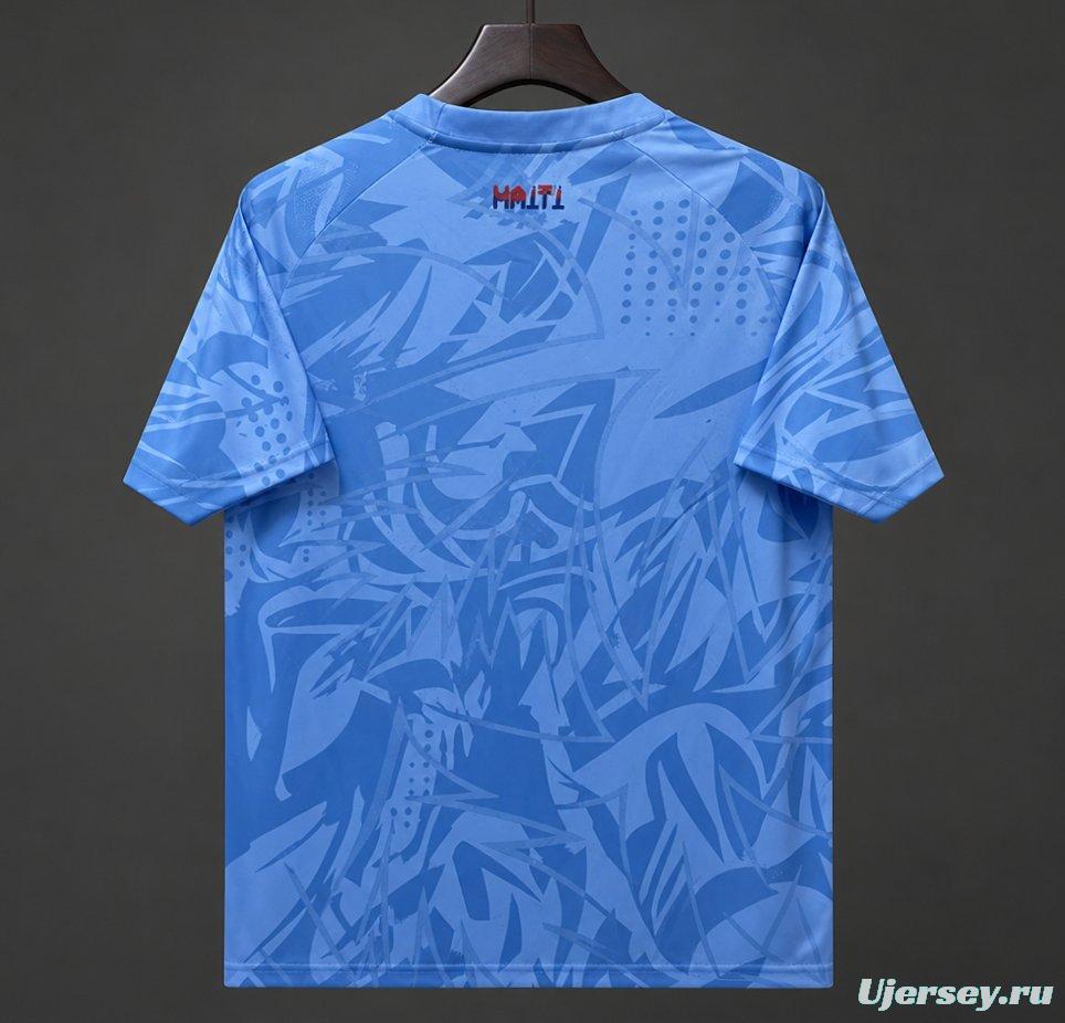 2026 Haiti Goalkeeper Sky Blue Jersey