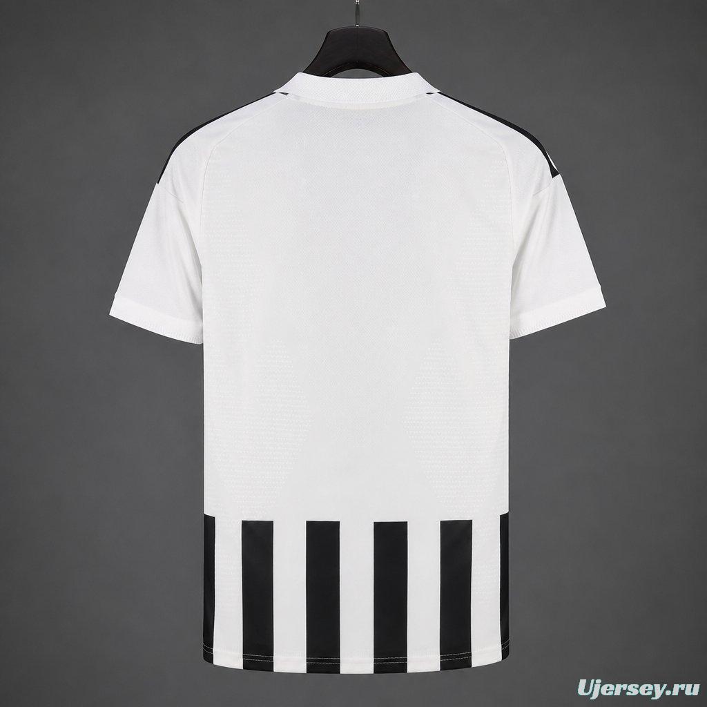 26/27 Juventus Home Jersey With Jeep Visit Detroit Sponsor