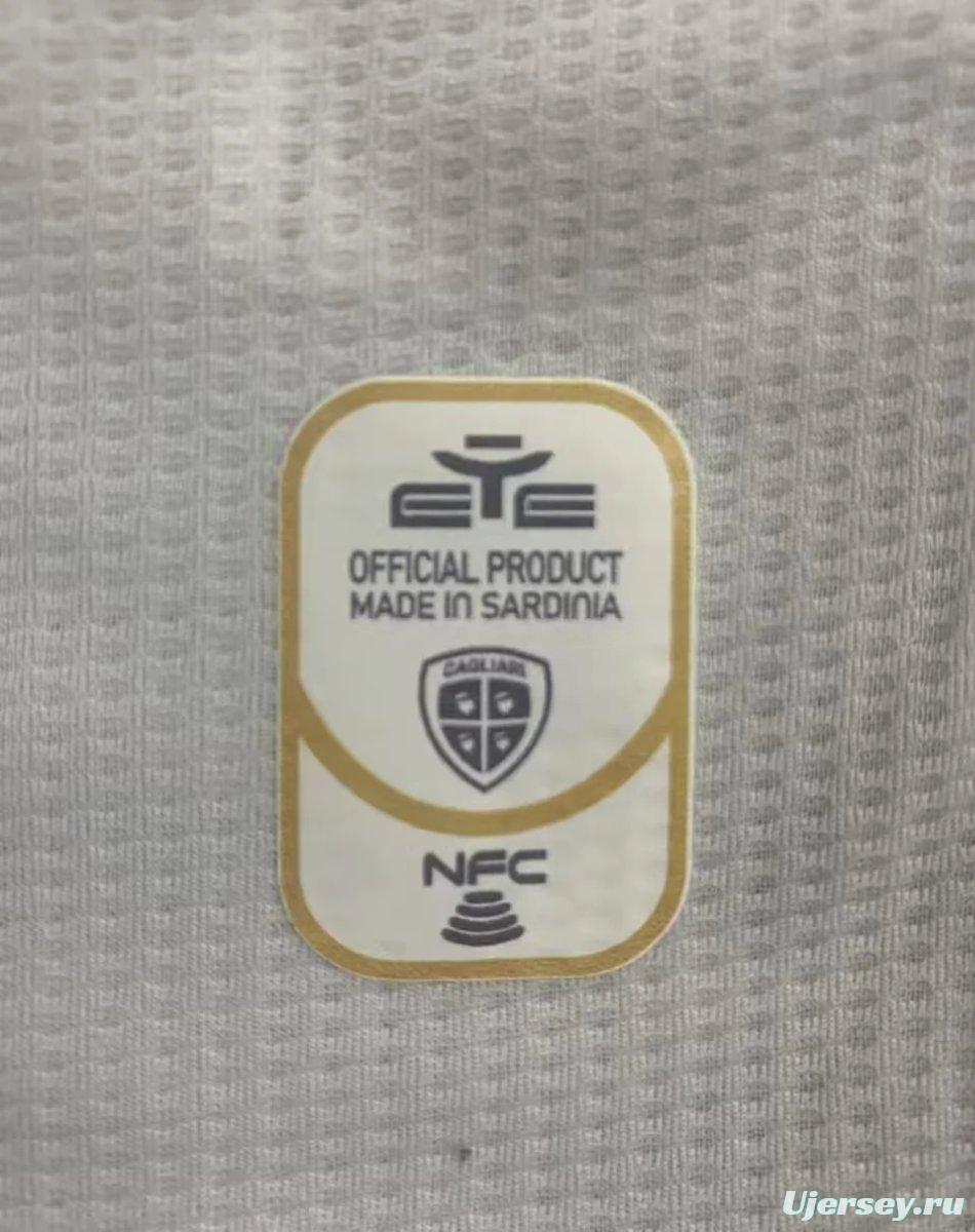 26/27 Cagliari Calcio Away White Jersey
