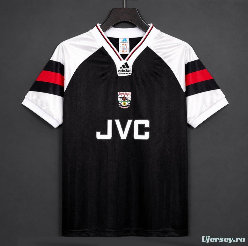 Retro 92/94 Arsenal Away Black Jersey
