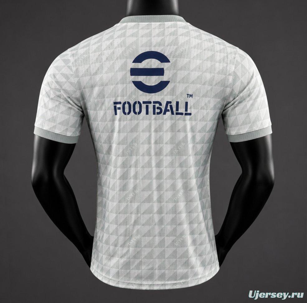 Player Version 26/27 Inter Milan Gray White Pre-Match Jersey