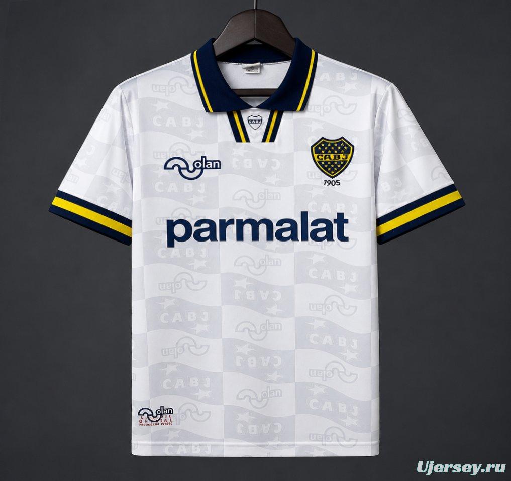 95/96 Retro Boca Juniors Away Jersey