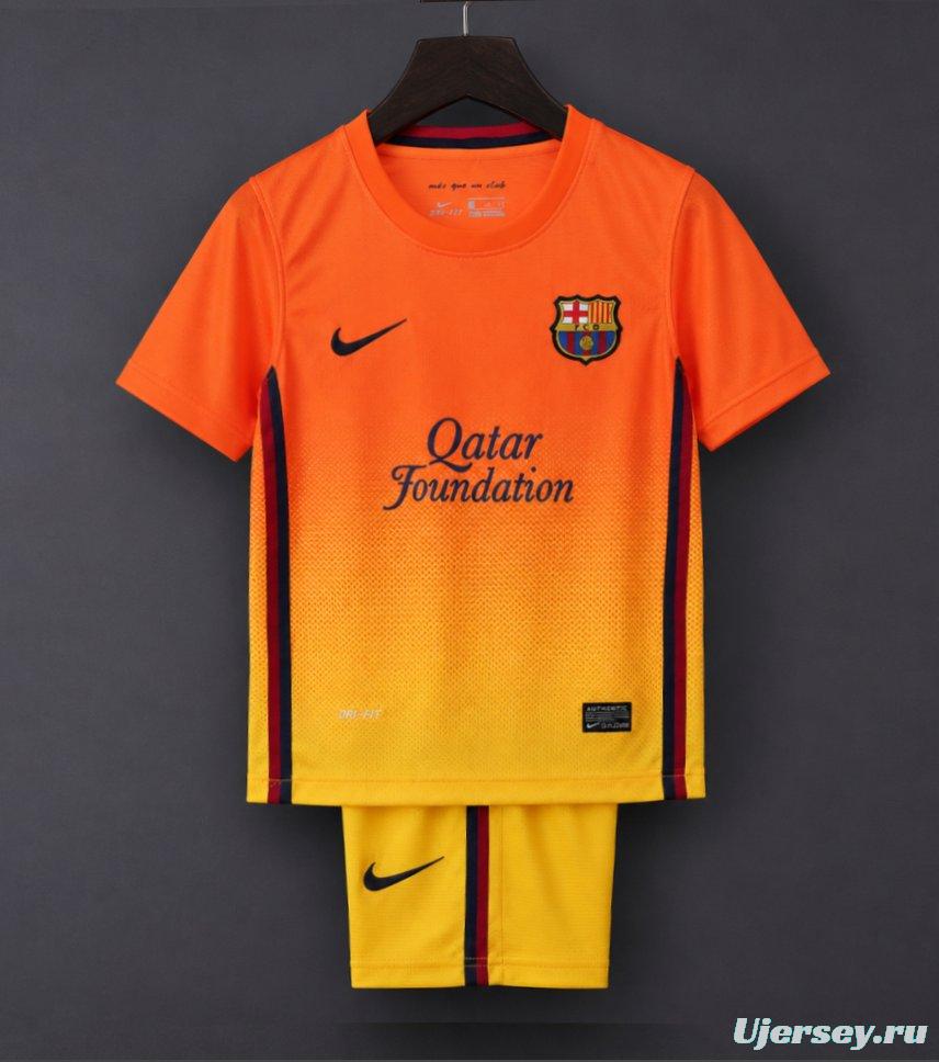 Retro Kids 12/13 FC Barcelona Away Jersey
