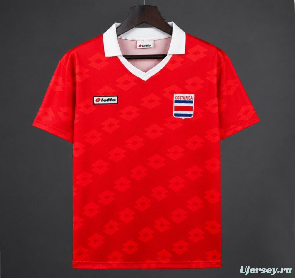 Retro 1990 Costa Rica Home Jersey