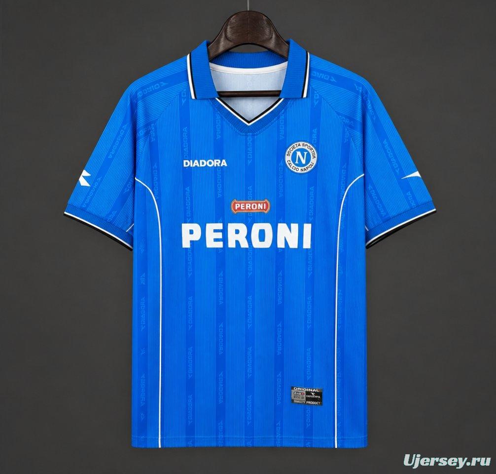 Retro 00/01 Napoli Home Jersey