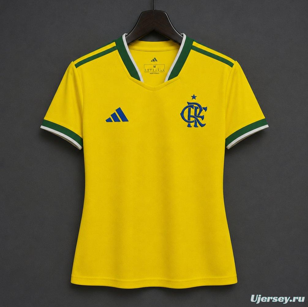 26/27 Women Flamengo Yellow Special Edition Jersey