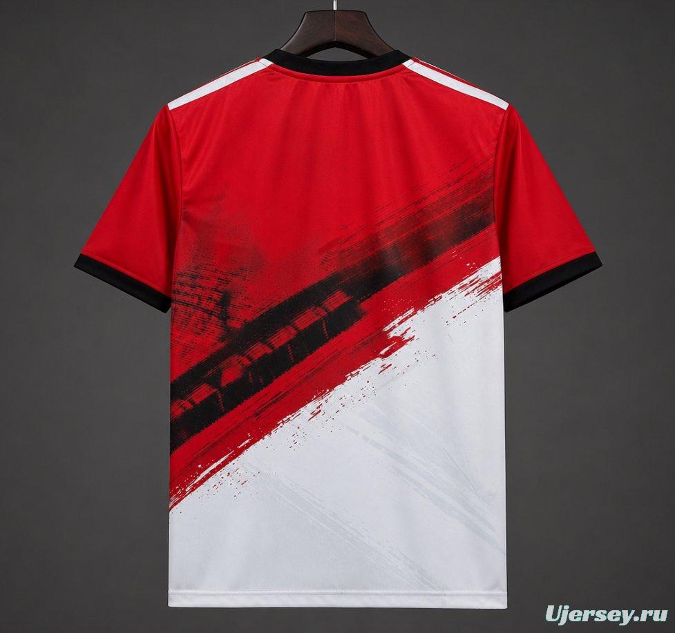 26/27 SL Benfica Red with Black and White Brushstroke Graphic Special Edition Jersey
