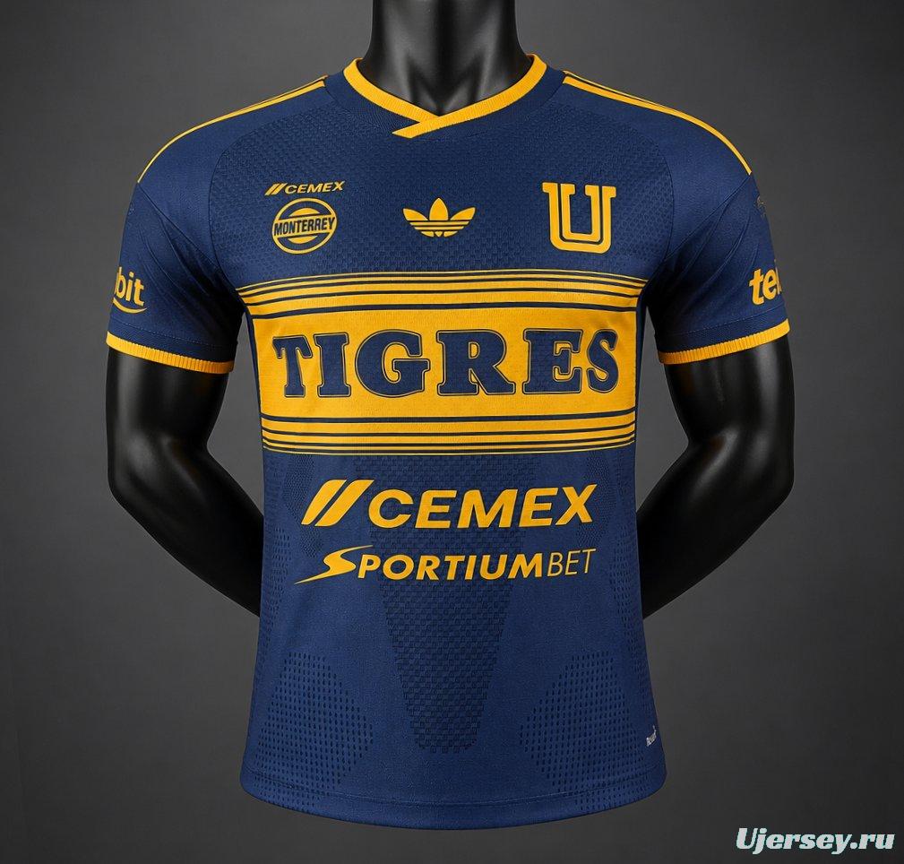 Player Version 26/27 Tigres UANL Away Navy Jersey