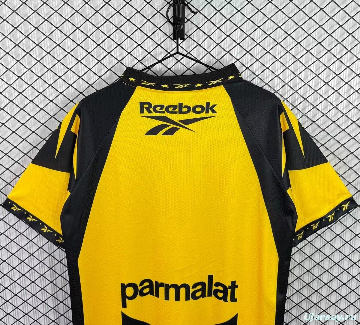 Retro 98/99 Club Atletico Penarol Home Yellow Black Jersey
