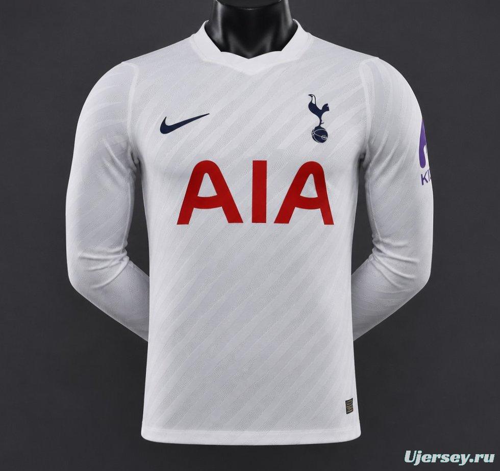 Player Version 26/27 Tottenham Hotspur Long Sleeve Home White Jersey