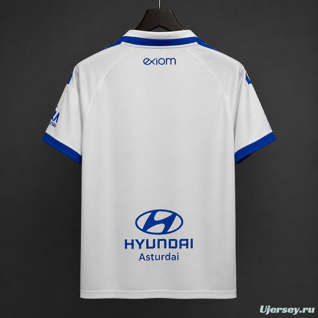 26/27 Real Oviedo Away White&Blue Jersey