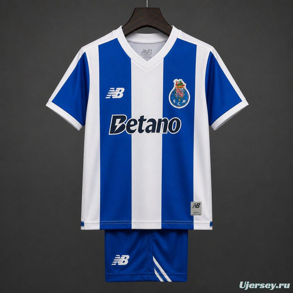26/27 Kids Porto Home Jersey