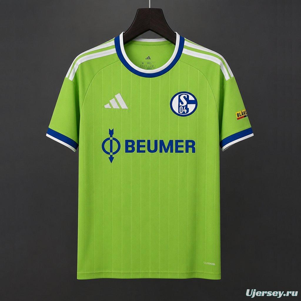 26/27 Schalke 04 Away Green Jersey