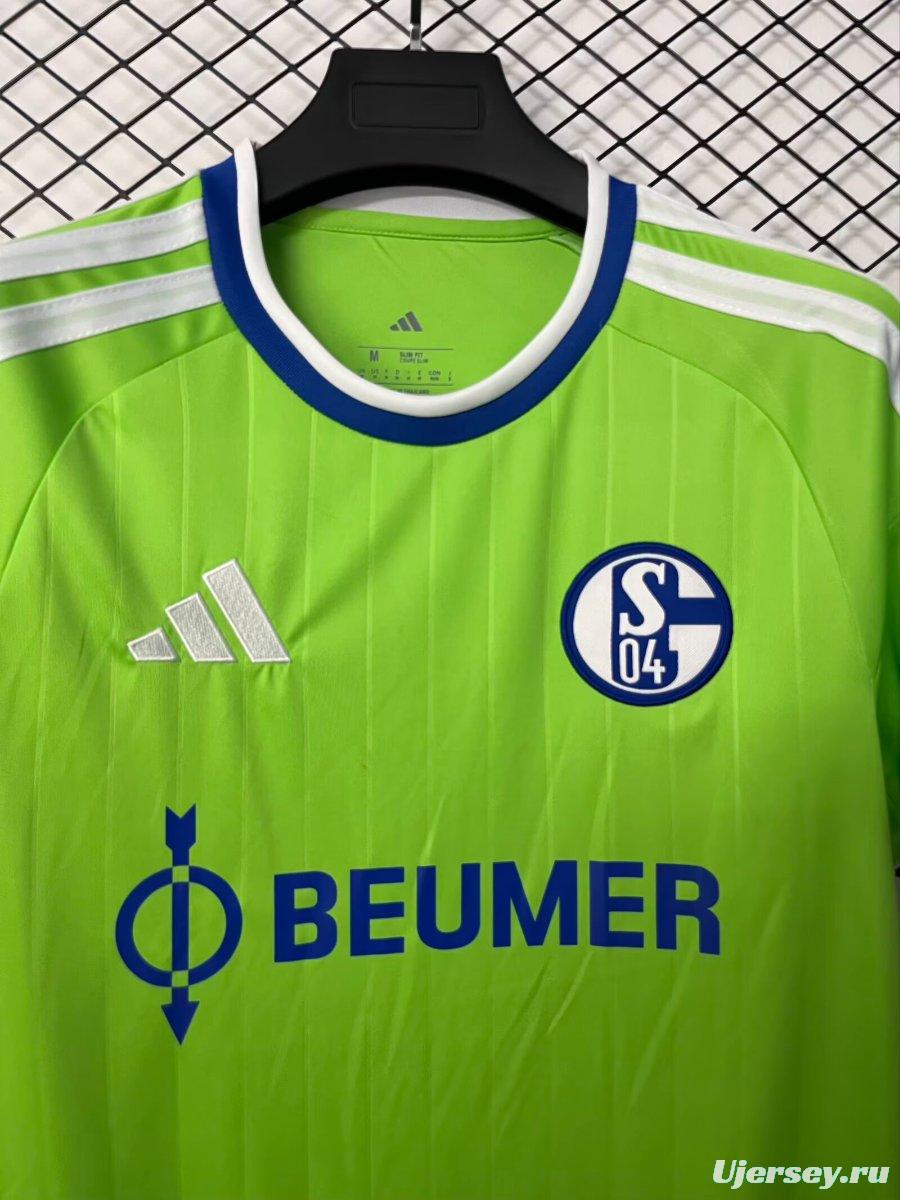 26/27 Schalke 04 Away Green Jersey