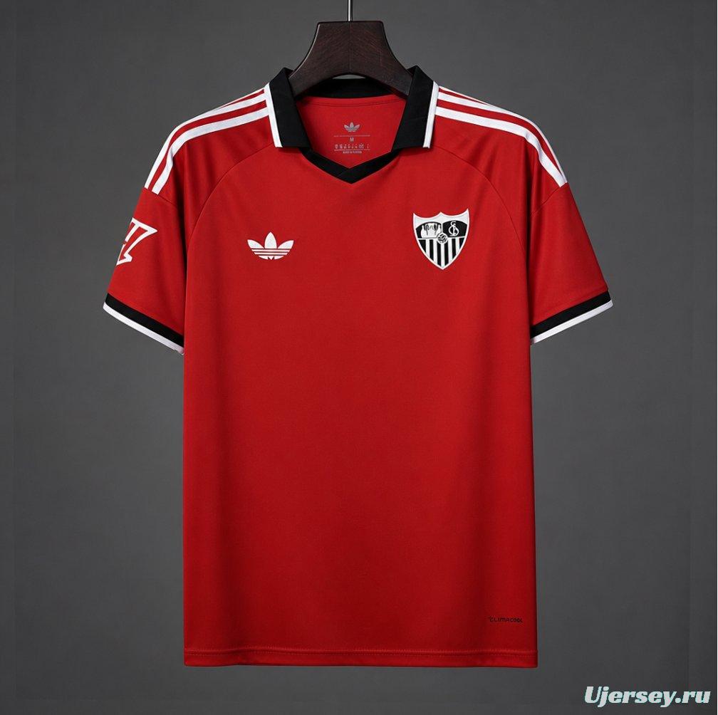 26/27 Sevilla Away Red Jersey