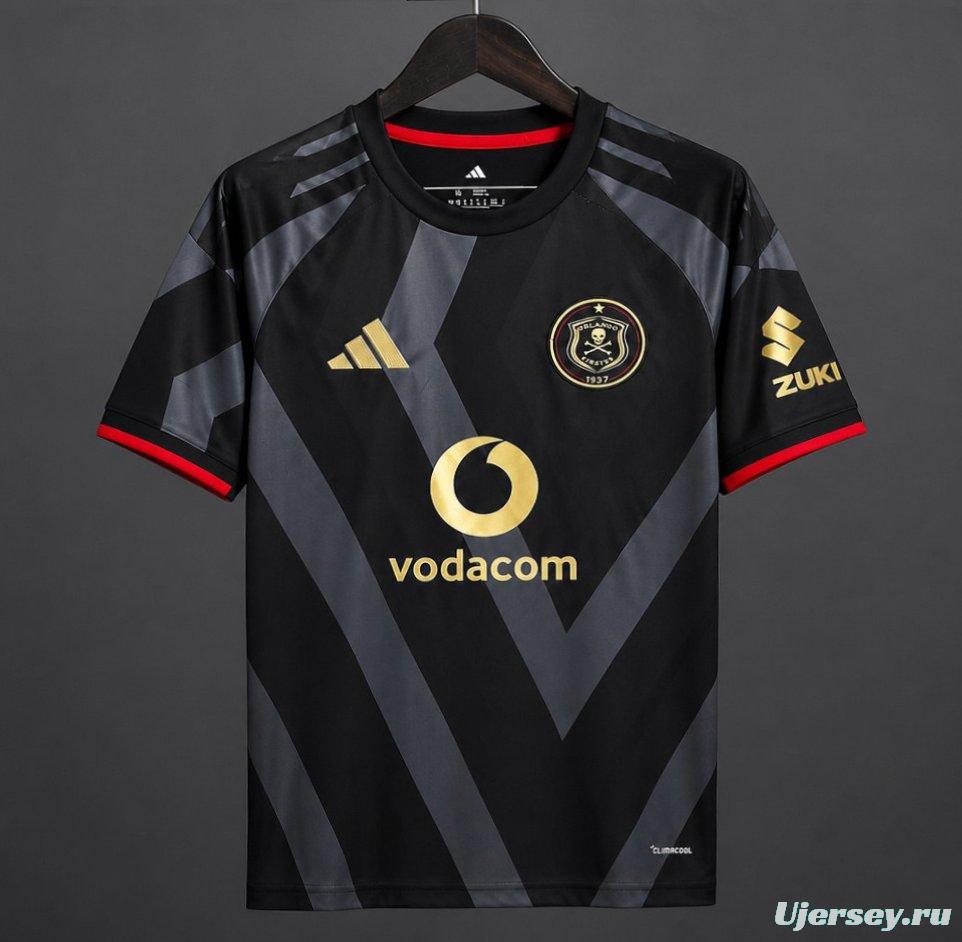 26/27 Orlando Pirates Home Black Jersey