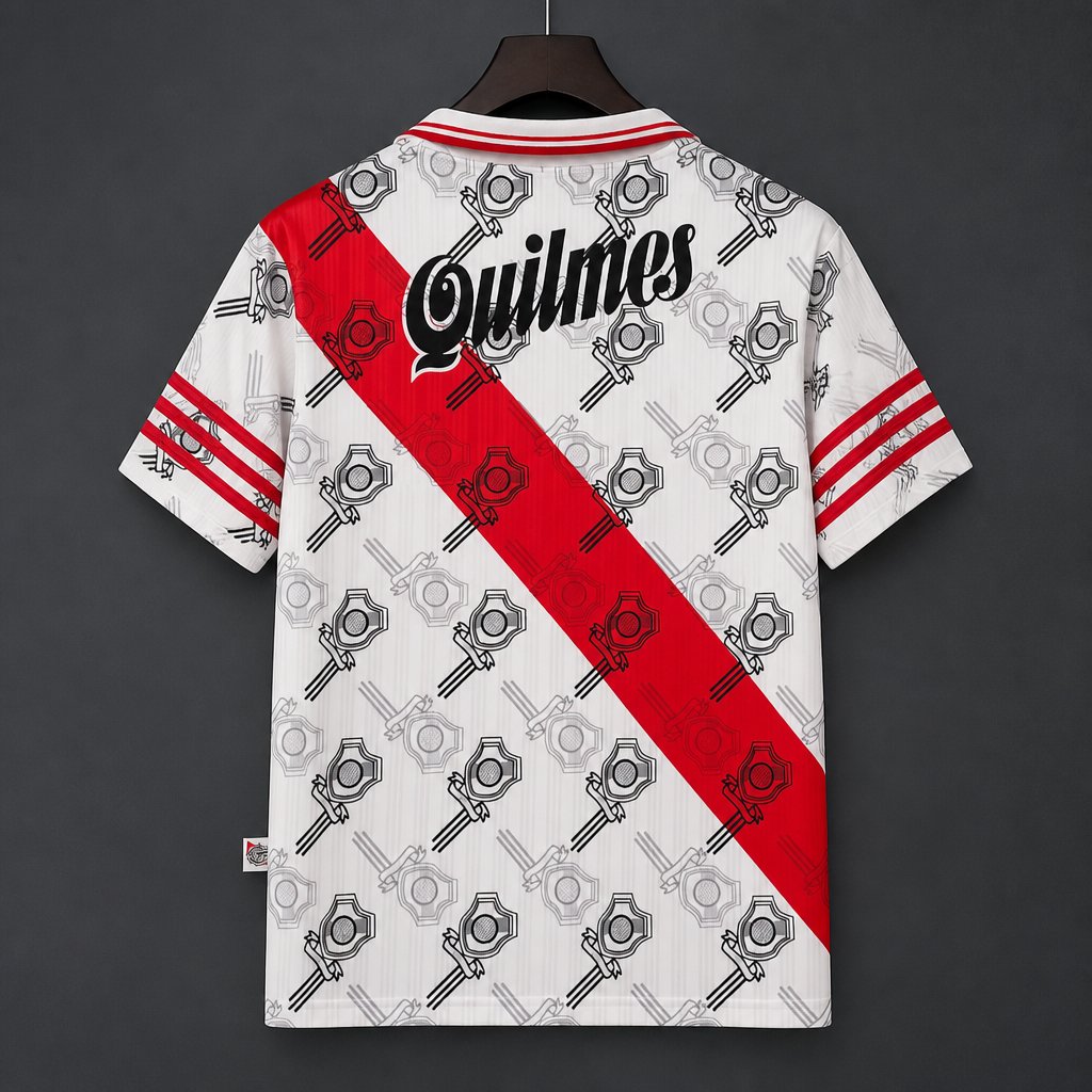 Retro 96/97 River Plate Home White Jersey