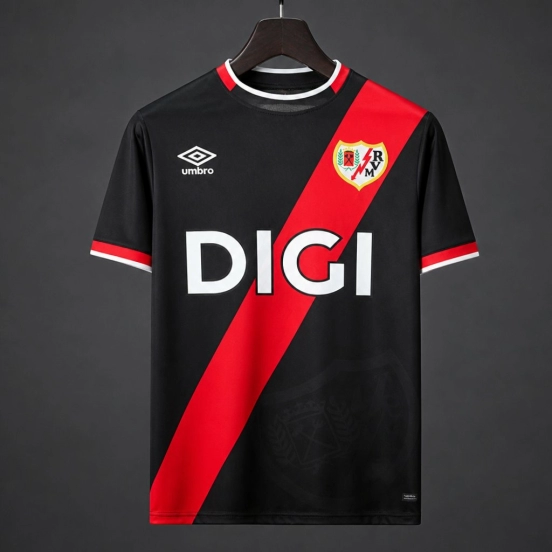 26/27 Vallecano Home Black Goalkeeper Jersey