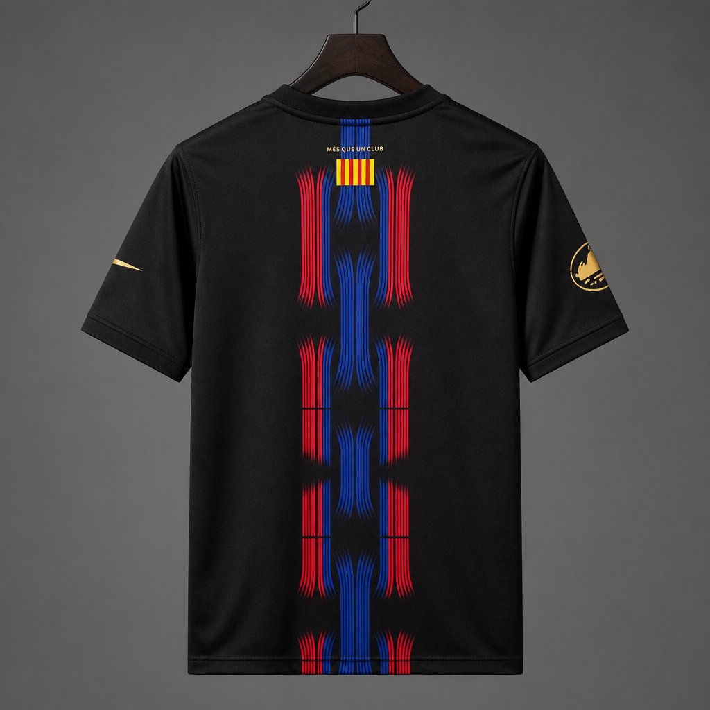26/27 FC Barcelona Ed Sheeran × Spotify Special Edition Black  Jersey