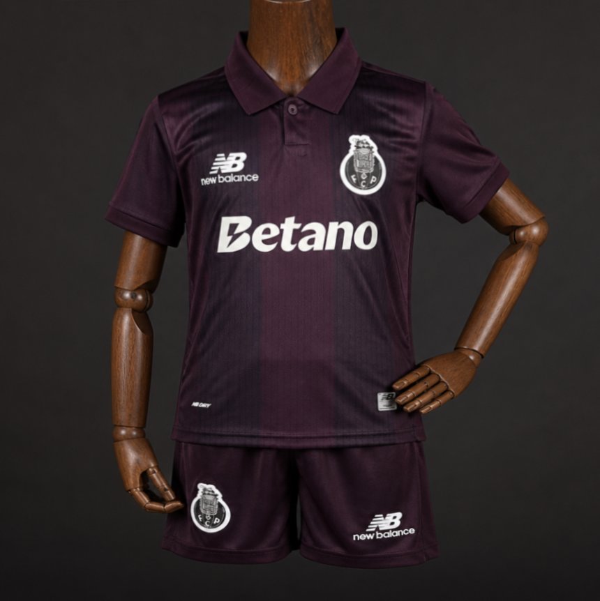 26/27 KIDS Porto Away Purple Jersey