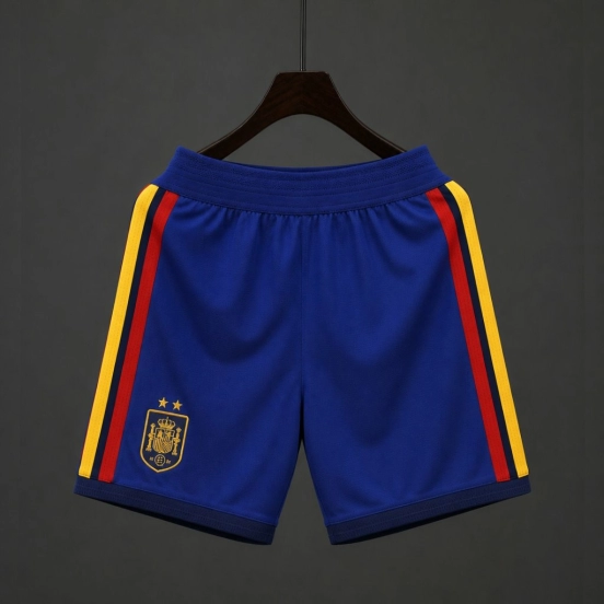 Player Version 26/27 Spain Home 2 Stars Blue Shorts