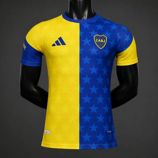 Player Version 26/27 Boca Juniors Special Edition Blue Yellow Jersey