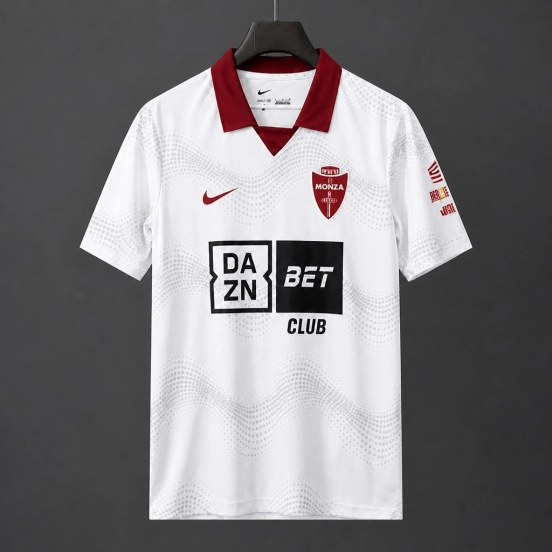 26/27 AC Monza Away White Jersey