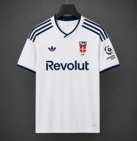 26/27 Como 1907 Away White Jersey