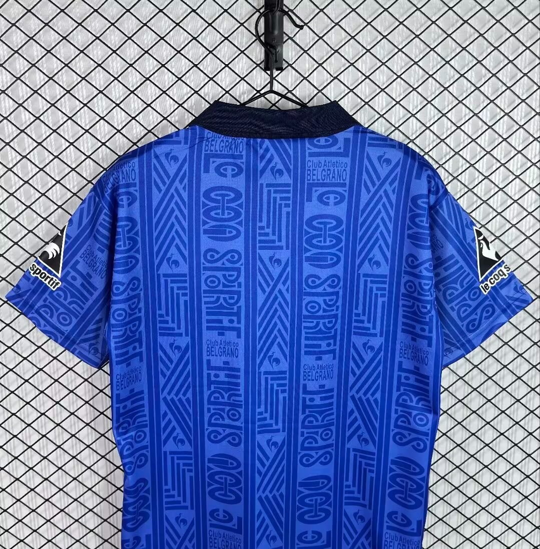Retro 99/00 Belgrano Home Blue Jersey