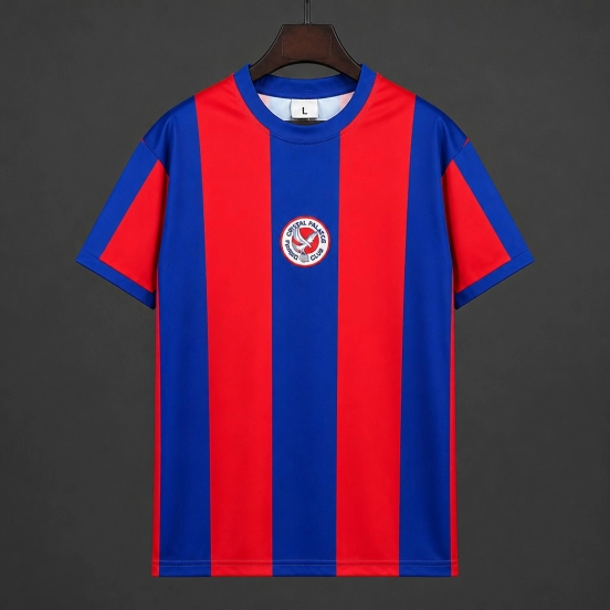 Retro 73/75 Crystal Palace Home Red/Blue Jersey