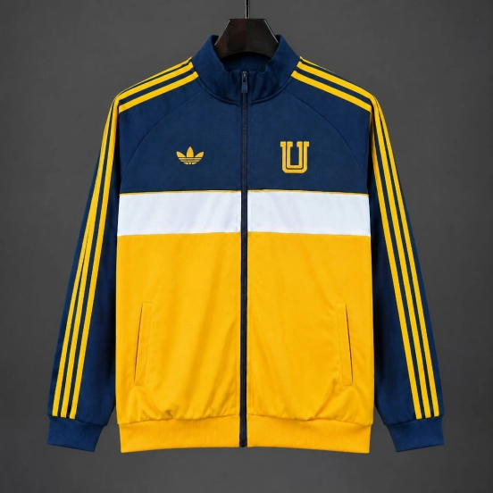 26/27 Tigres UANL Originals Yellow Blue Full Zipper Track Jacket